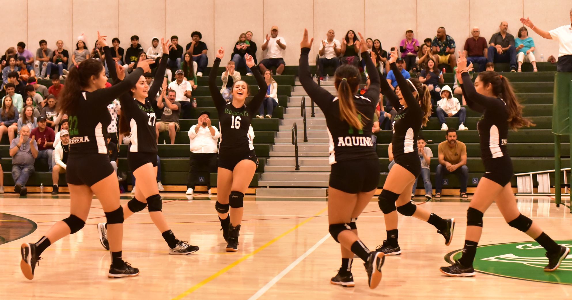 Calistoga volleyball senior night 2019